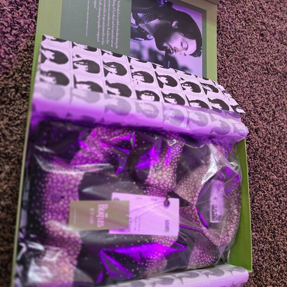 Eton X The Beatles Paul McCartney Get Back Silk Shirt - Picture 12 of 15